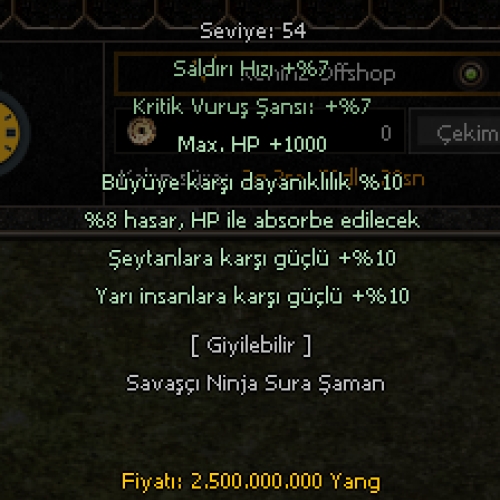  CENNETİN GÖZÜ BİLEZİK WSLİK HARİKA